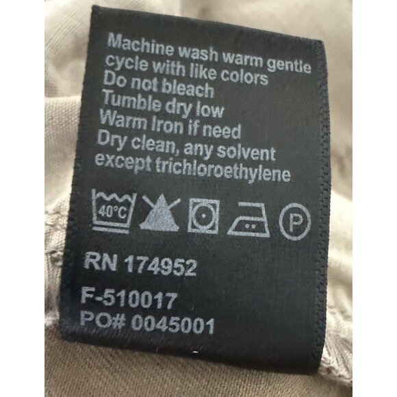 Flint and Tinder 365 Tapered Fit Beige 5 Pocket Pants Men’s Size 44 x 30 - Picture 9 of 9